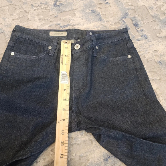 NWT AG Carine Trouser Leg Jeans Cotton Lyocell Women's size 28 darkwash - Picture 9 of 15